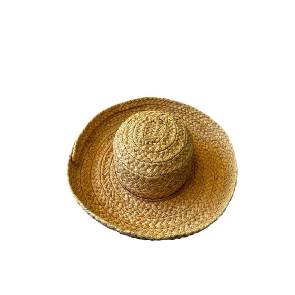 Helen Kaminski Natural Straw Wide-Brim Braided Sun Hat main image 6
